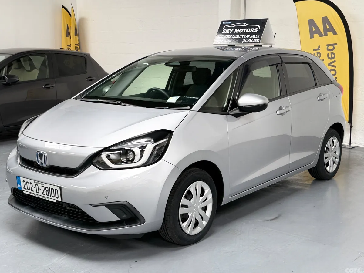 Honda Jazz Hatchback, Petrol Hybrid, 2020, Silver