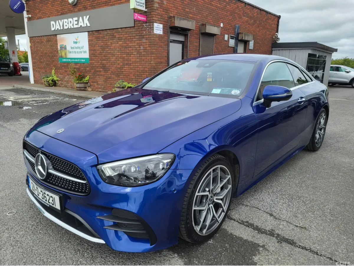 Mercedes-Benz E-Class Coupe, Diesel, 2021, Blue