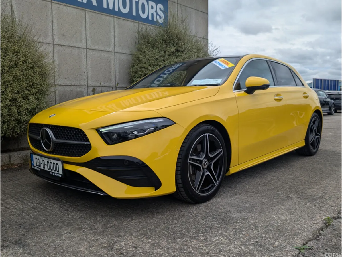 Mercedes-Benz A-Class Hatchback, Diesel, 2023, Yellow