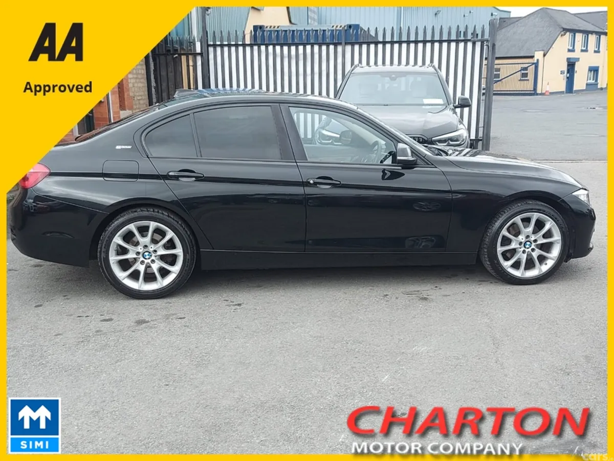 BMW 3-Series Saloon, Petrol Plug-in Hybrid, 2017, Black