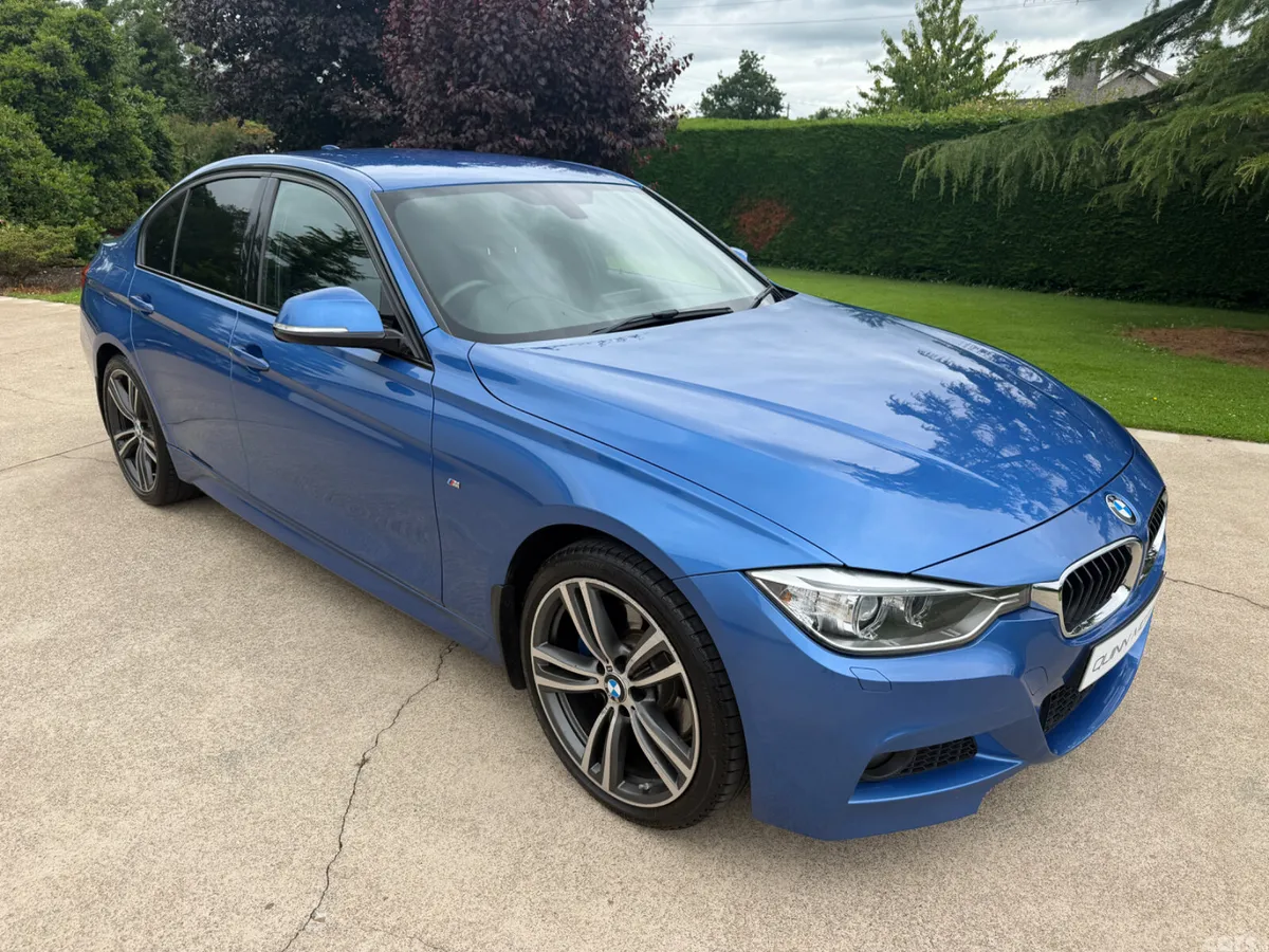 BMW 3-Series Saloon, Diesel, 2015, Blue