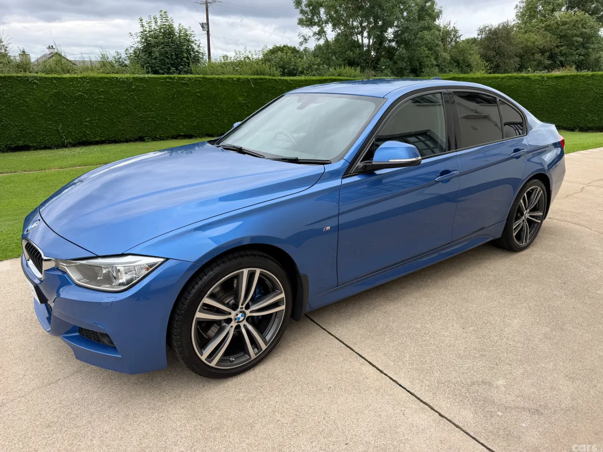 BMW 3-Series Saloon, Diesel, 2015, Blue