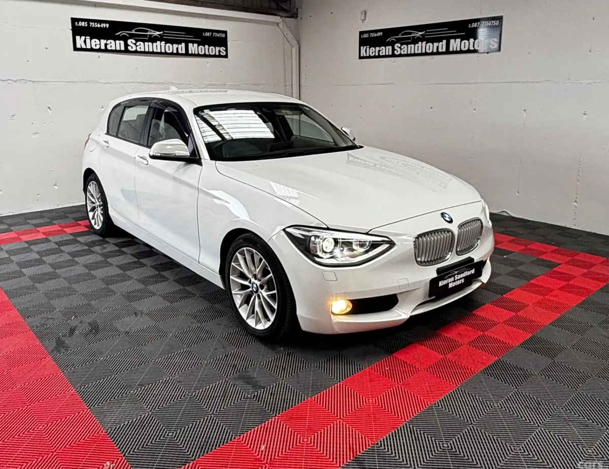 BMW 1-Series Hatchback, Petrol, 2014, White