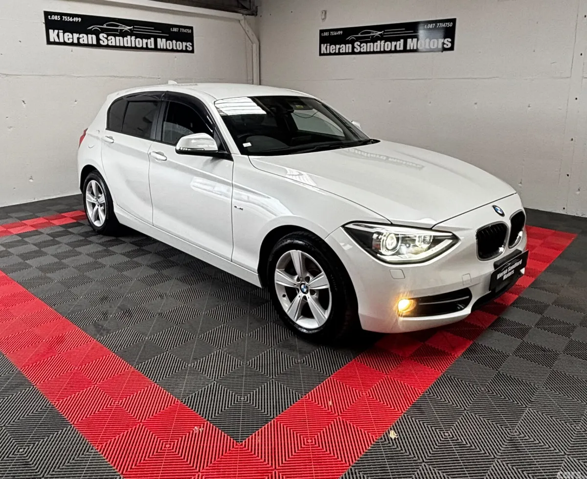 BMW 1-Series Hatchback, Petrol, 2015, White