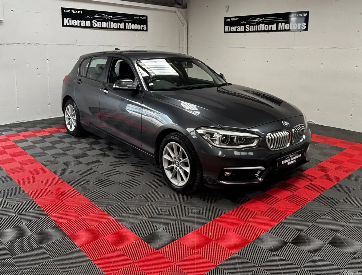 BMW 1-Series Hatchback, Petrol, 2017, Grey
