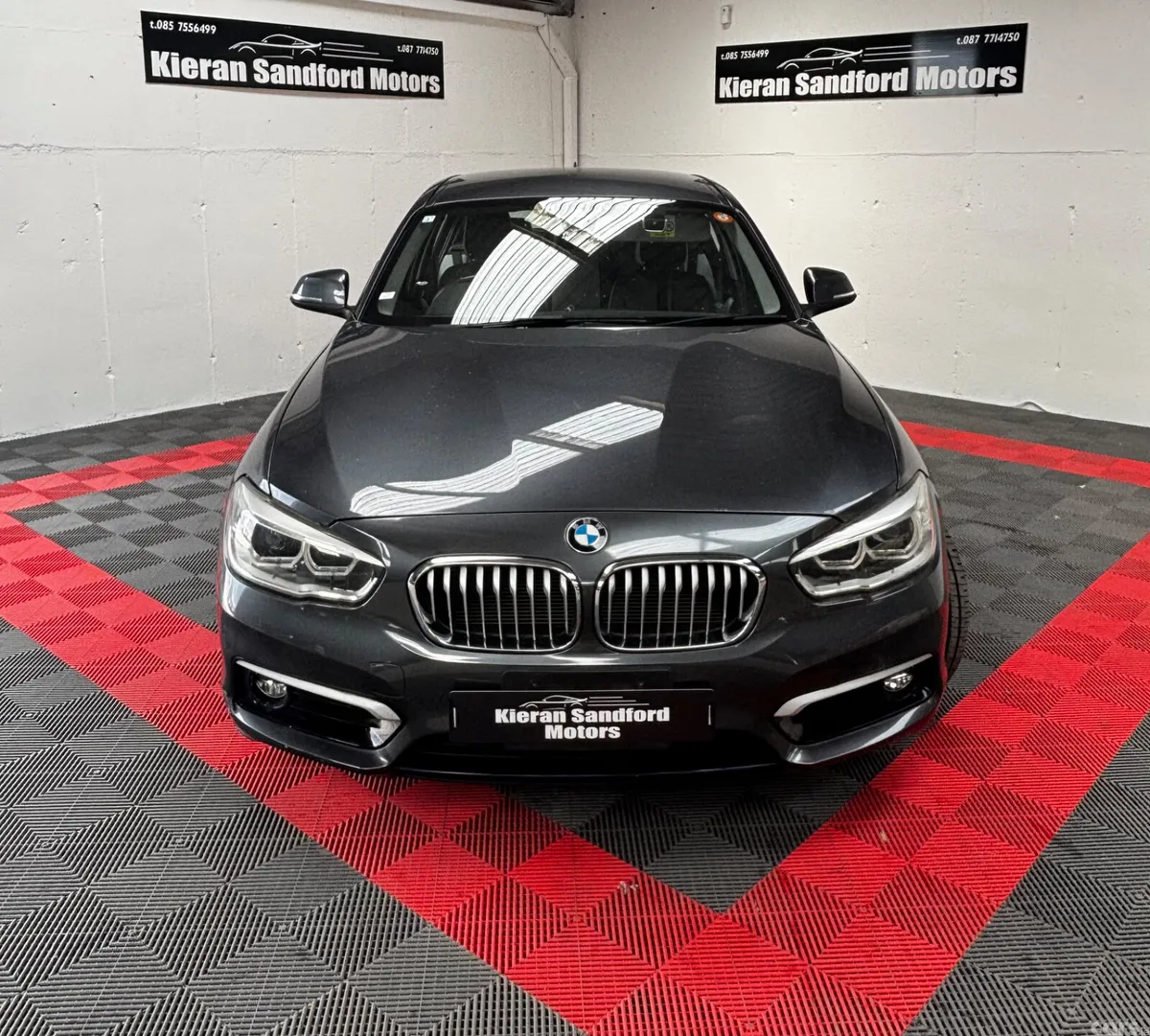 BMW 1-Series Hatchback, Petrol, 2017, Grey