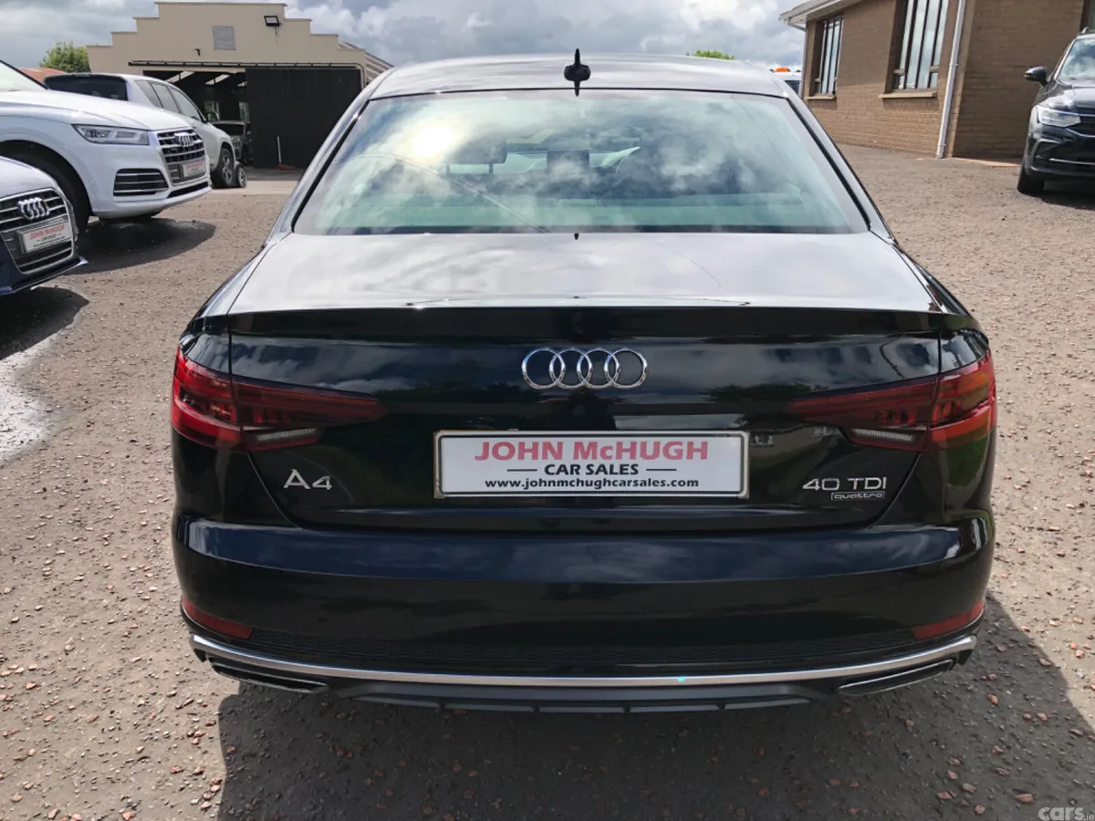 Audi A4 Saloon, Diesel, 2019, Black