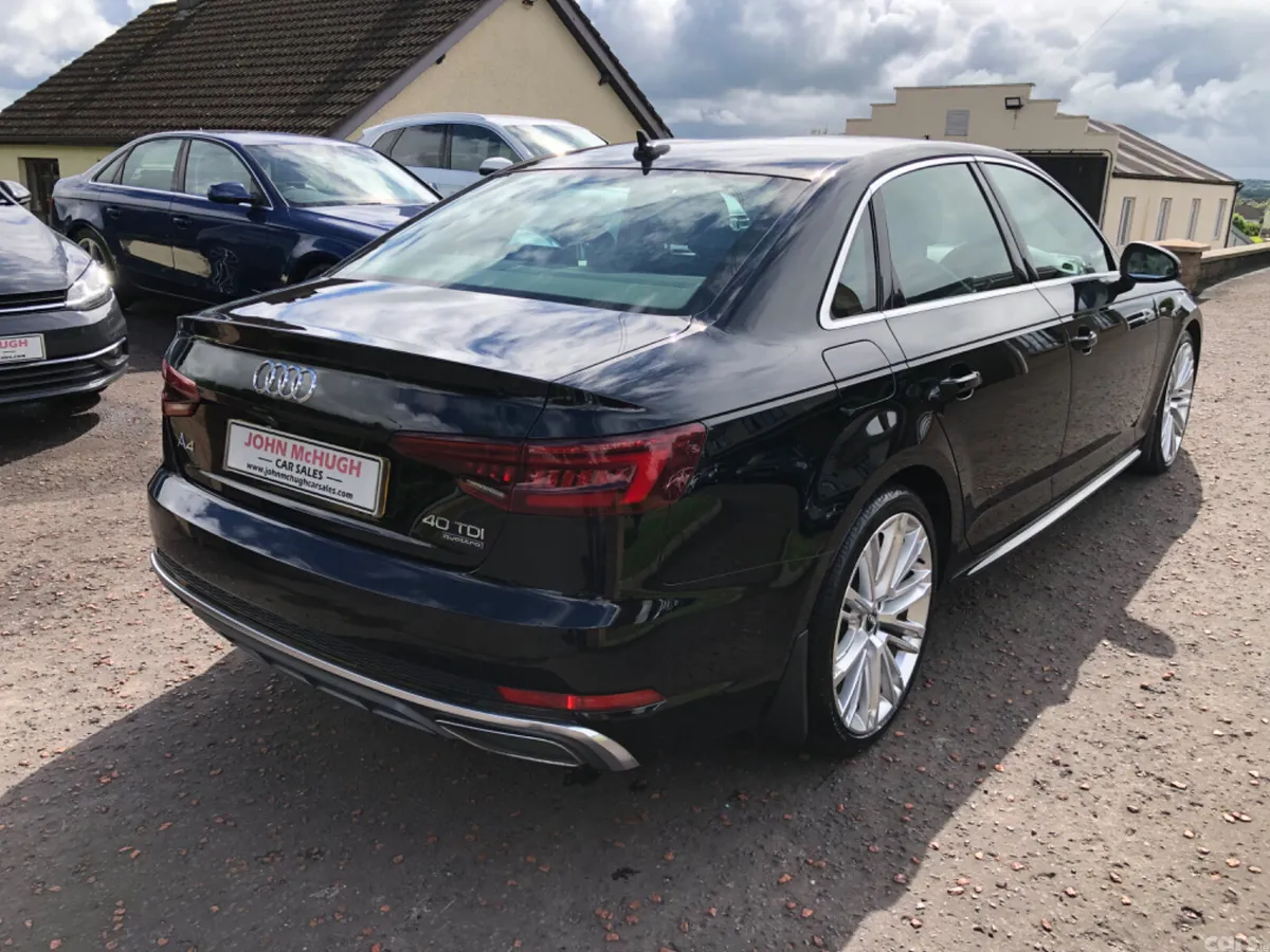 Audi A4 Saloon, Diesel, 2019, Black