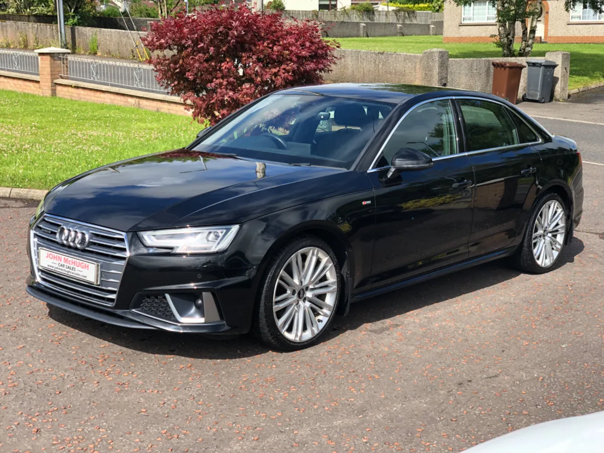 Audi A4 Saloon, Diesel, 2019, Black