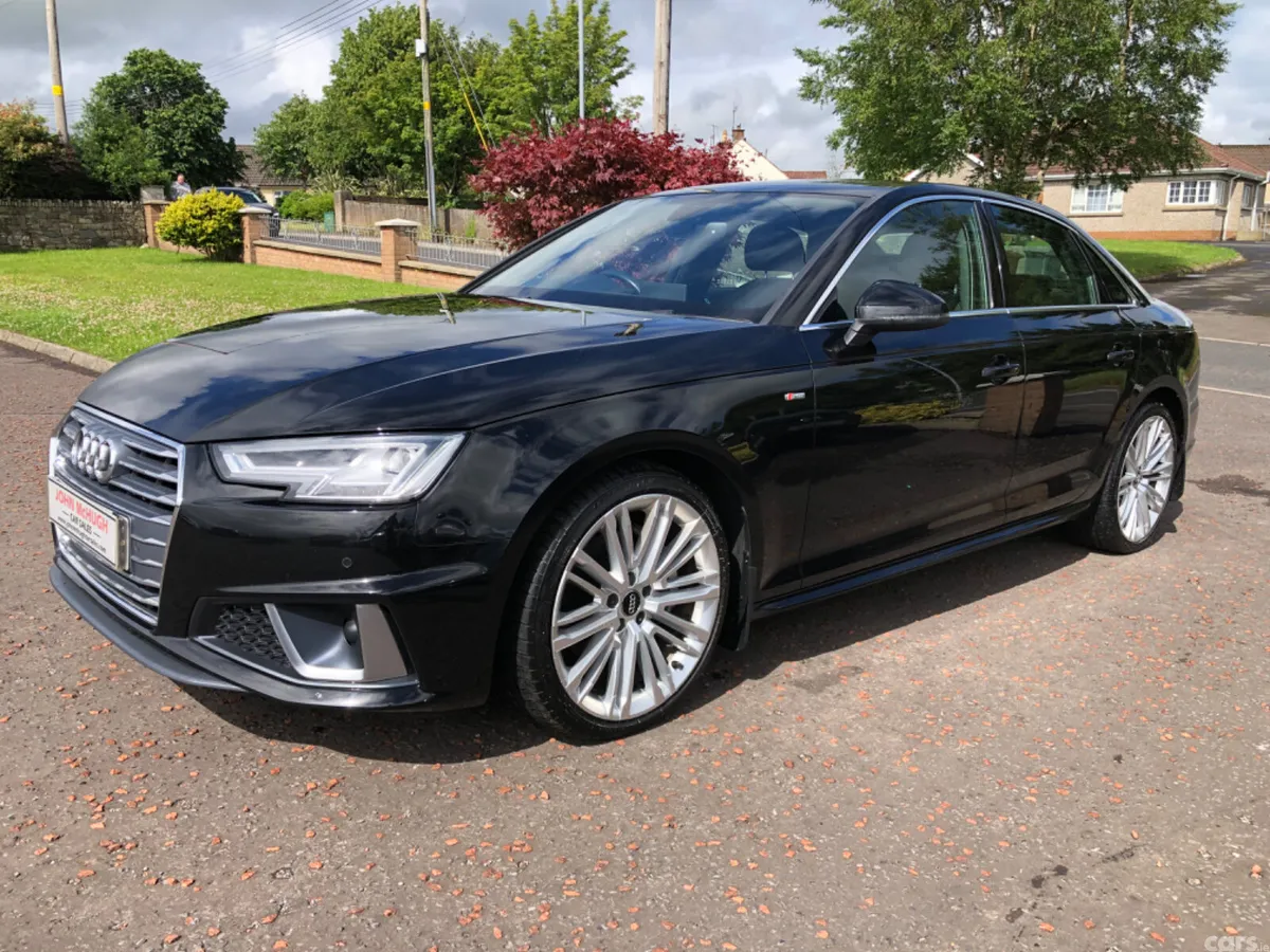 Audi A4 Saloon, Diesel, 2019, Black