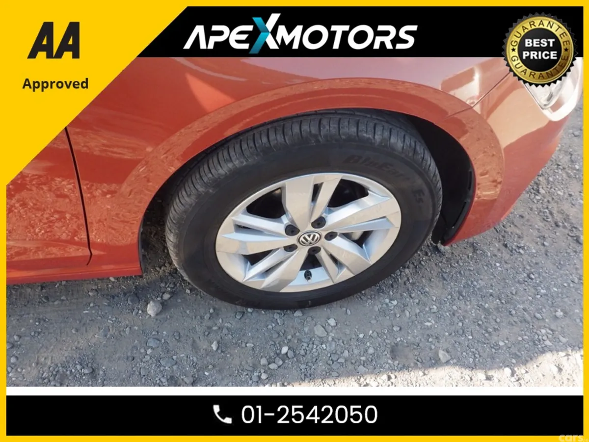 Volkswagen Polo Hatchback, Petrol, 2019, Orange