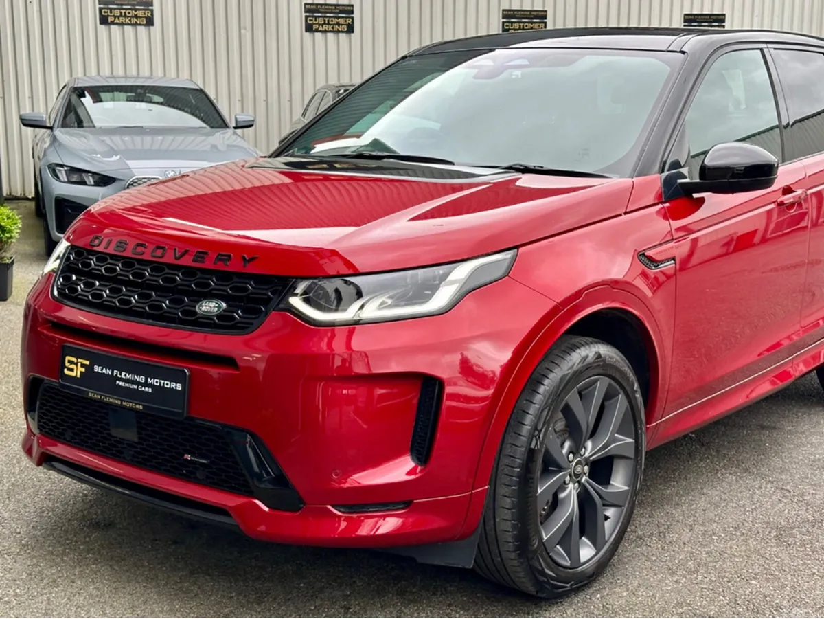 Land Rover Discovery Sport SUV, Petrol Plug-in Hybrid, 2022, Red