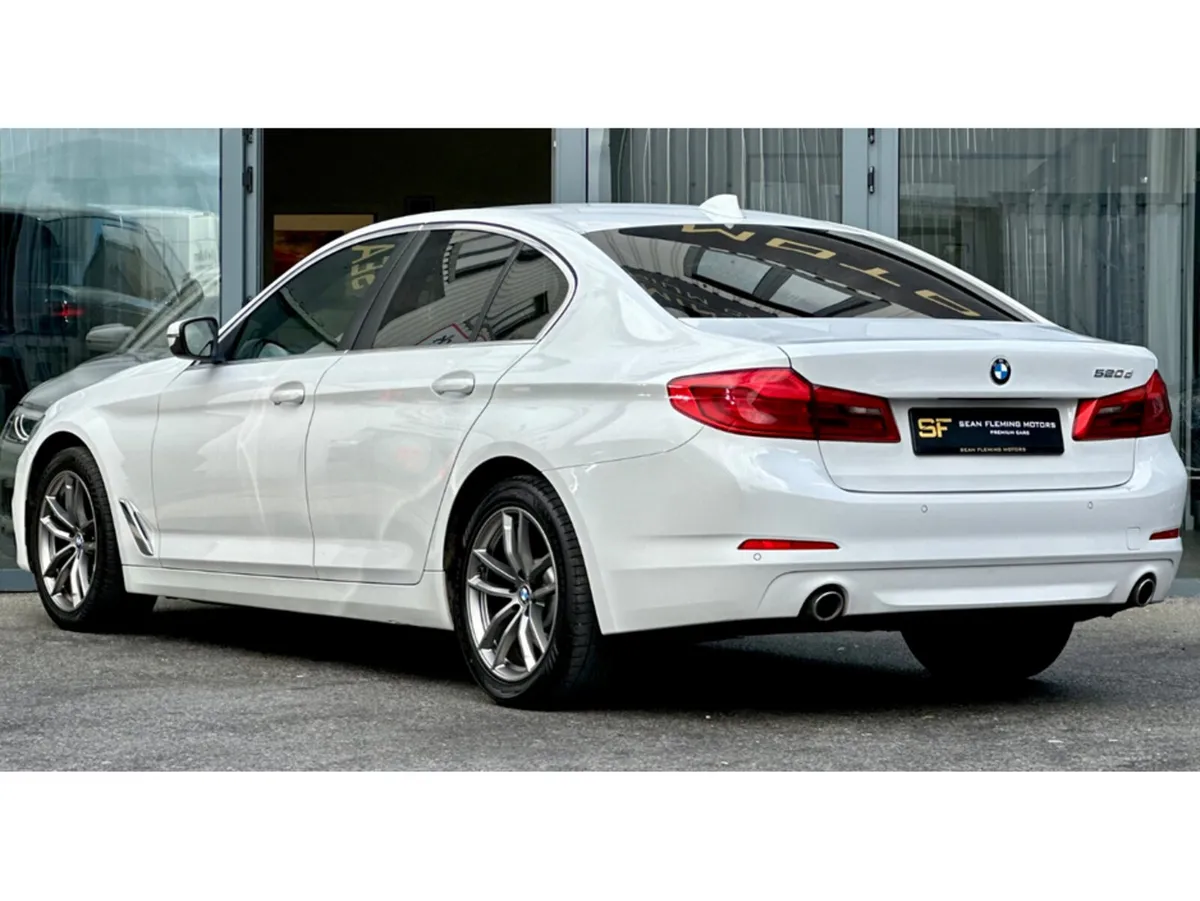 BMW 5-Series Saloon, Diesel, 2019, White