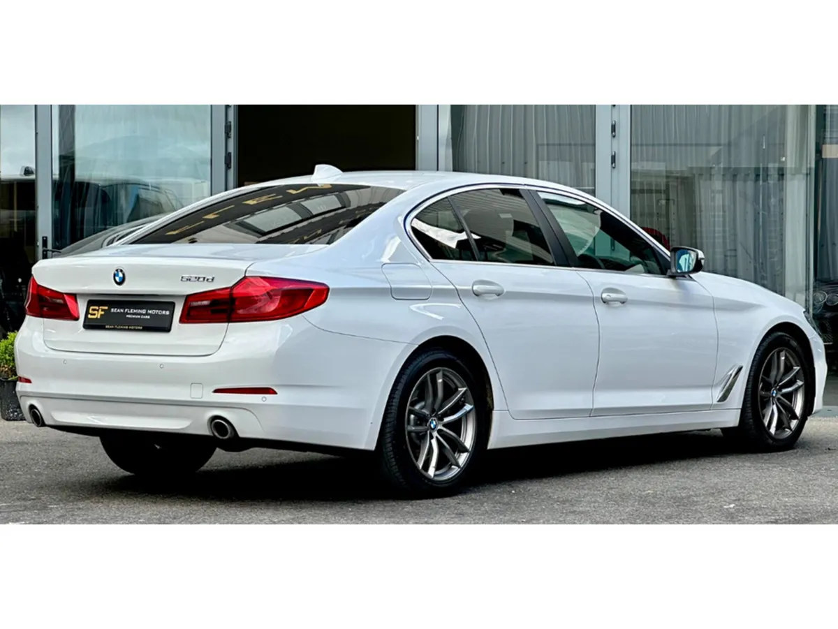BMW 5-Series Saloon, Diesel, 2019, White