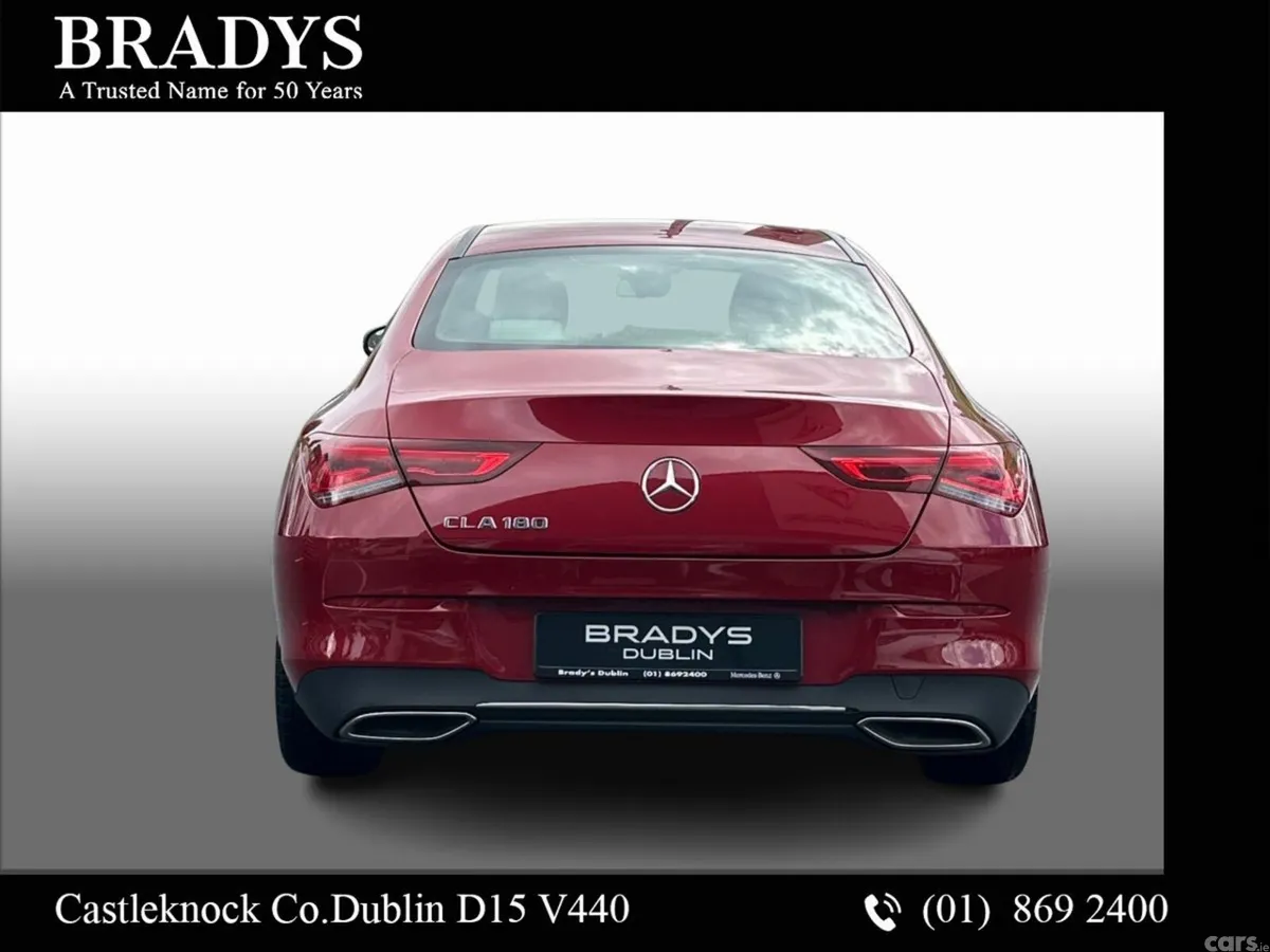 Mercedes-Benz CLA Coupe, Petrol, 2021, Red