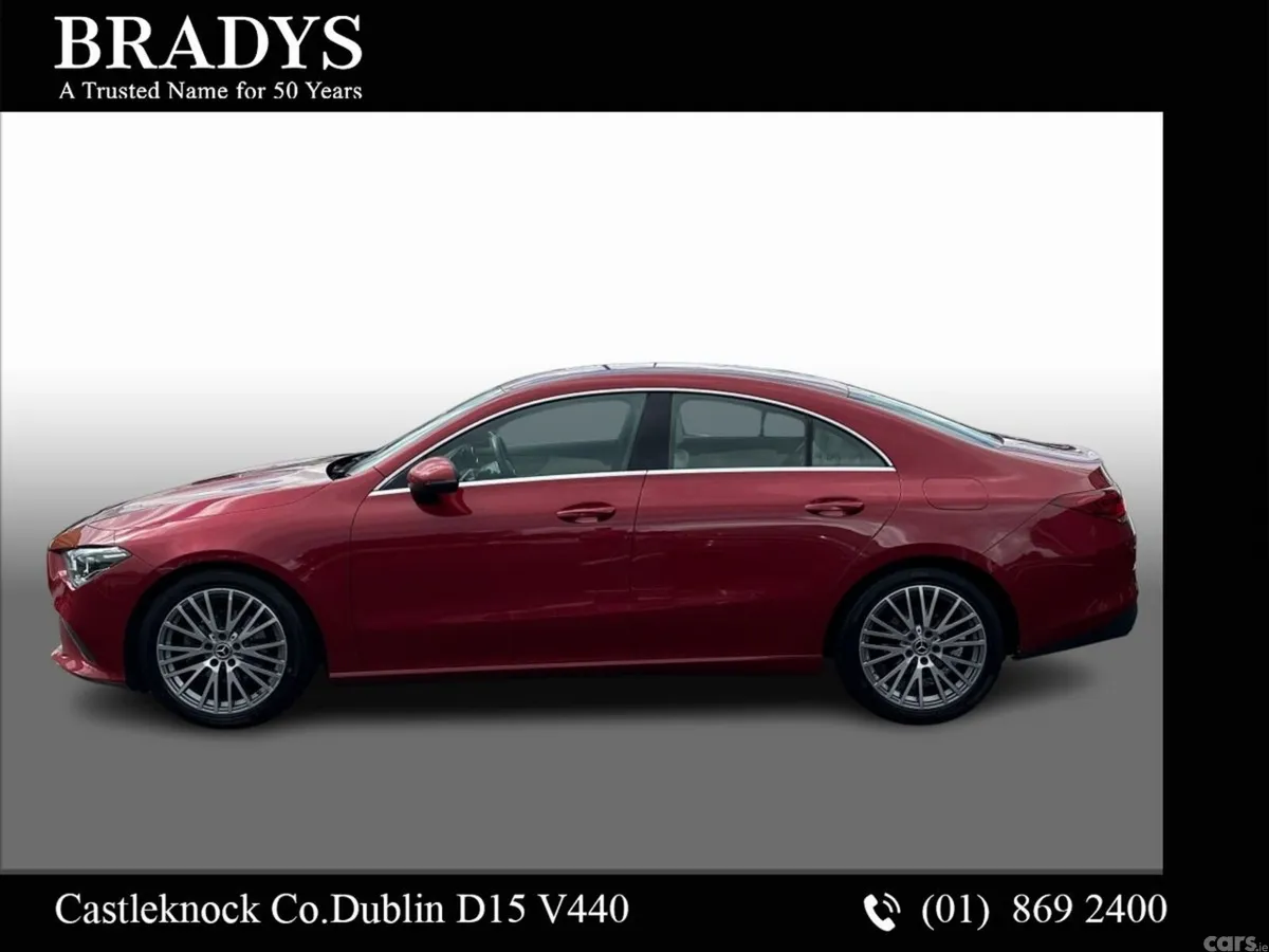Mercedes-Benz CLA Coupe, Petrol, 2021, Red