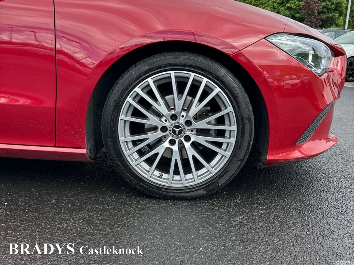 Mercedes-Benz CLA Coupe, Petrol, 2021, Red