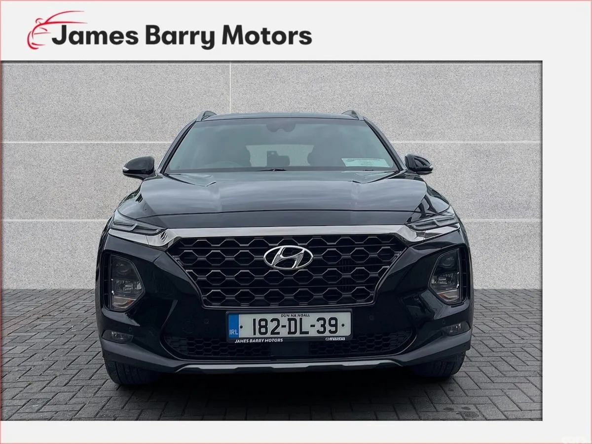 Hyundai Santa Fe SUV, Diesel, 2018, Black