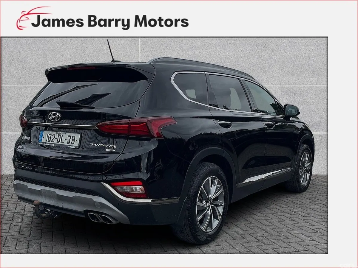 Hyundai Santa Fe SUV, Diesel, 2018, Black