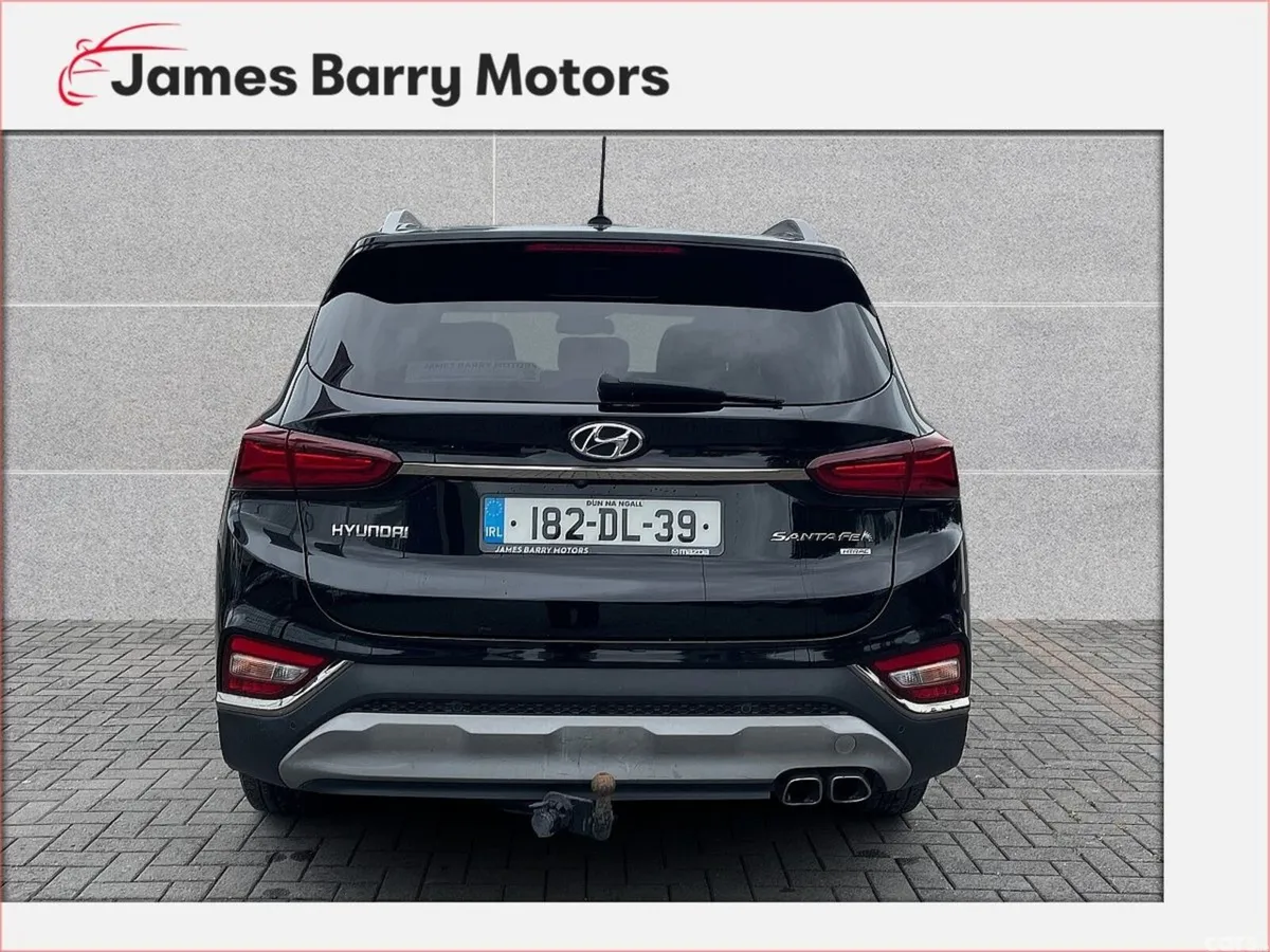 Hyundai Santa Fe SUV, Diesel, 2018, Black
