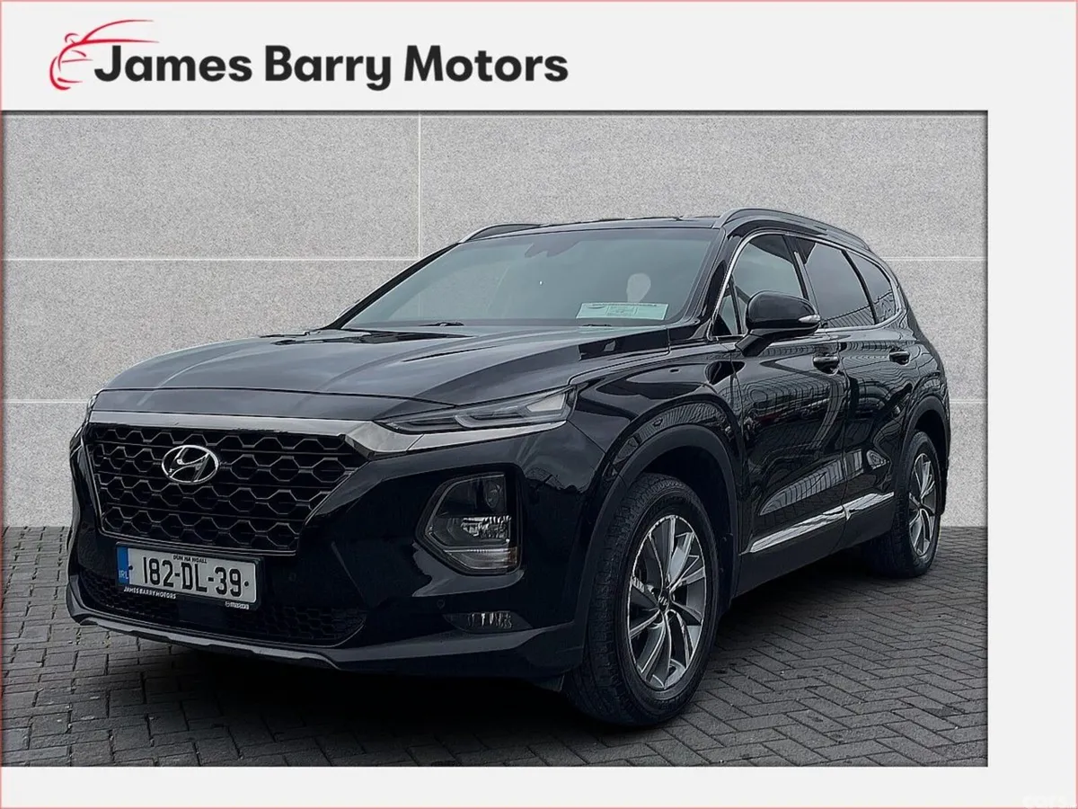 Hyundai Santa Fe SUV, Diesel, 2018, Black