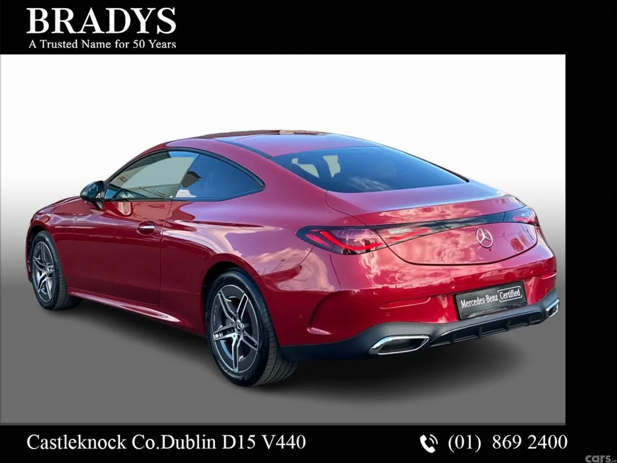 Mercedes-Benz CLE Coupe, Diesel, 2025, Red