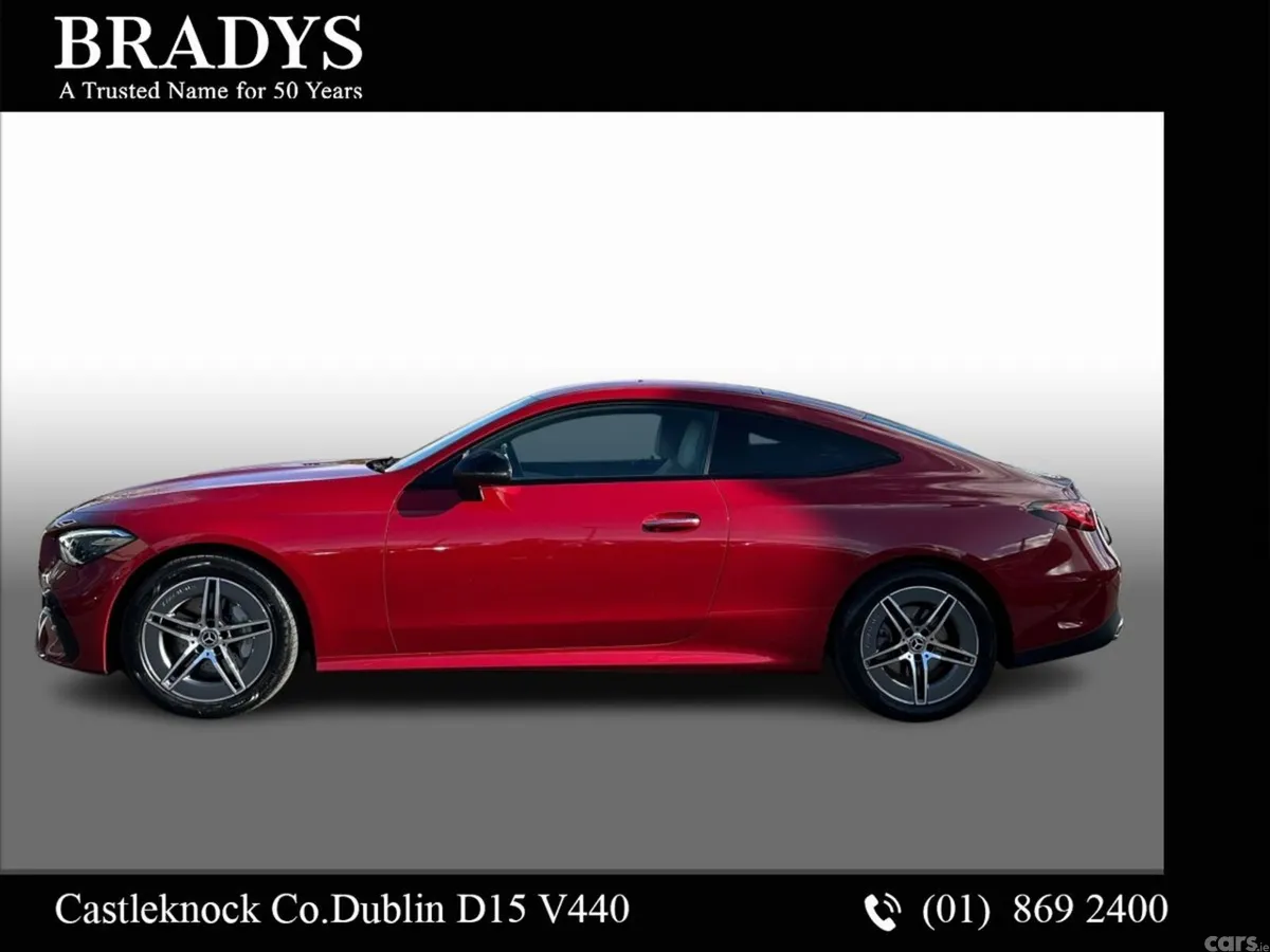 Mercedes-Benz CLE Coupe, Diesel, 2025, Red