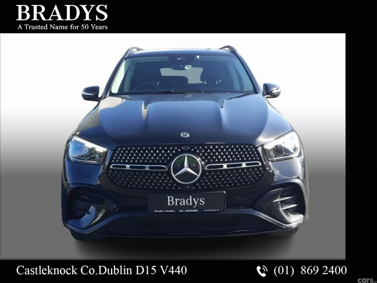 Mercedes-Benz GLE SUV, Diesel Plug-in Hybrid, 2024, Black