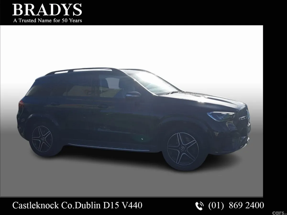 Mercedes-Benz GLE SUV, Diesel Plug-in Hybrid, 2024, Black