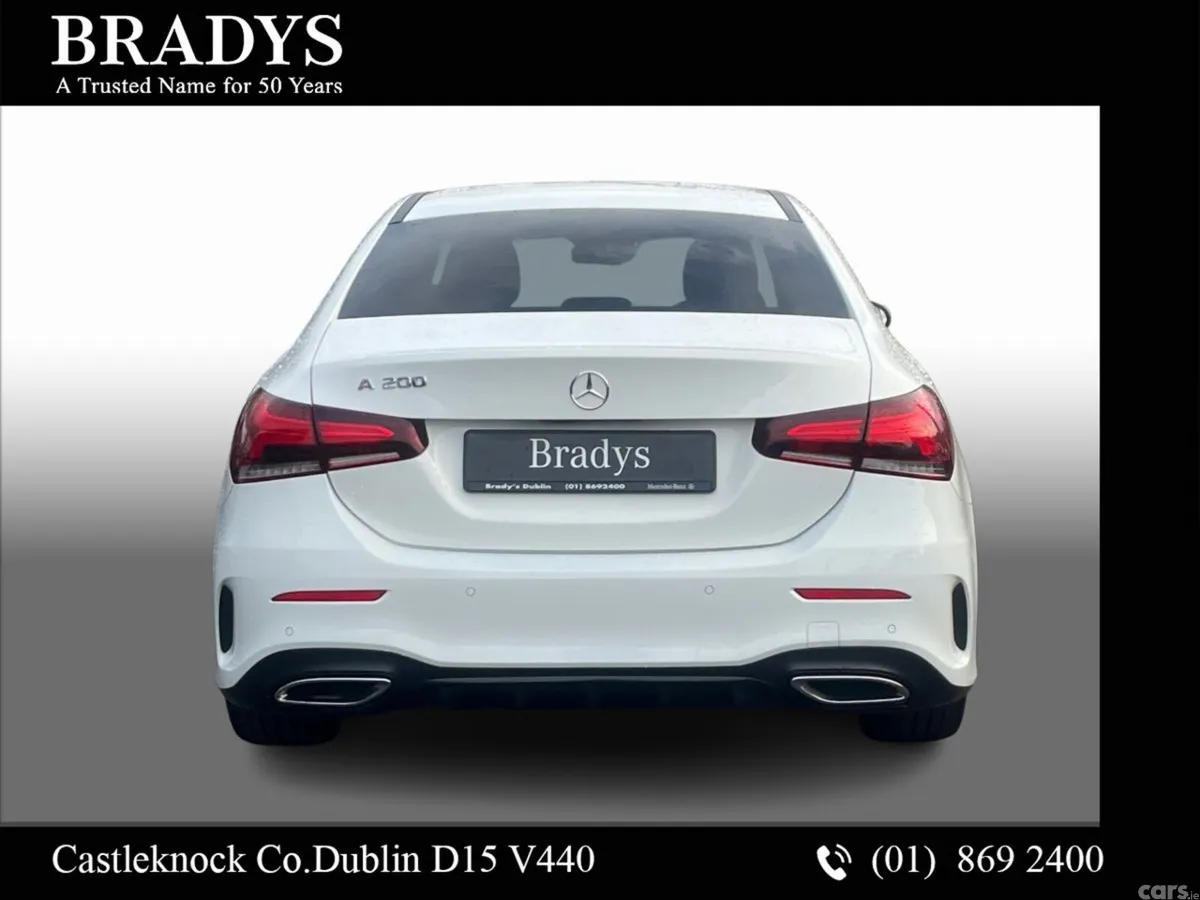 Mercedes-Benz A-Class Saloon, Petrol, 2019, White