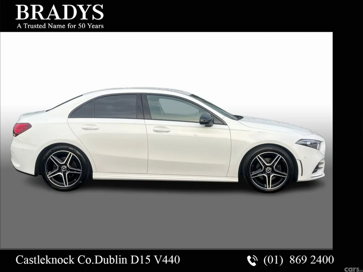 Mercedes-Benz A-Class Saloon, Petrol, 2019, White