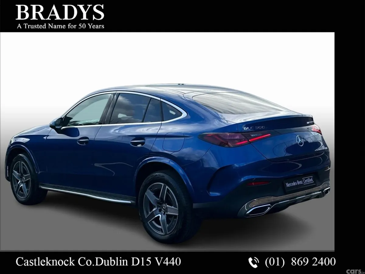 Mercedes-Benz GLC SUV, Petrol Plug-in Hybrid, 2025, Blue
