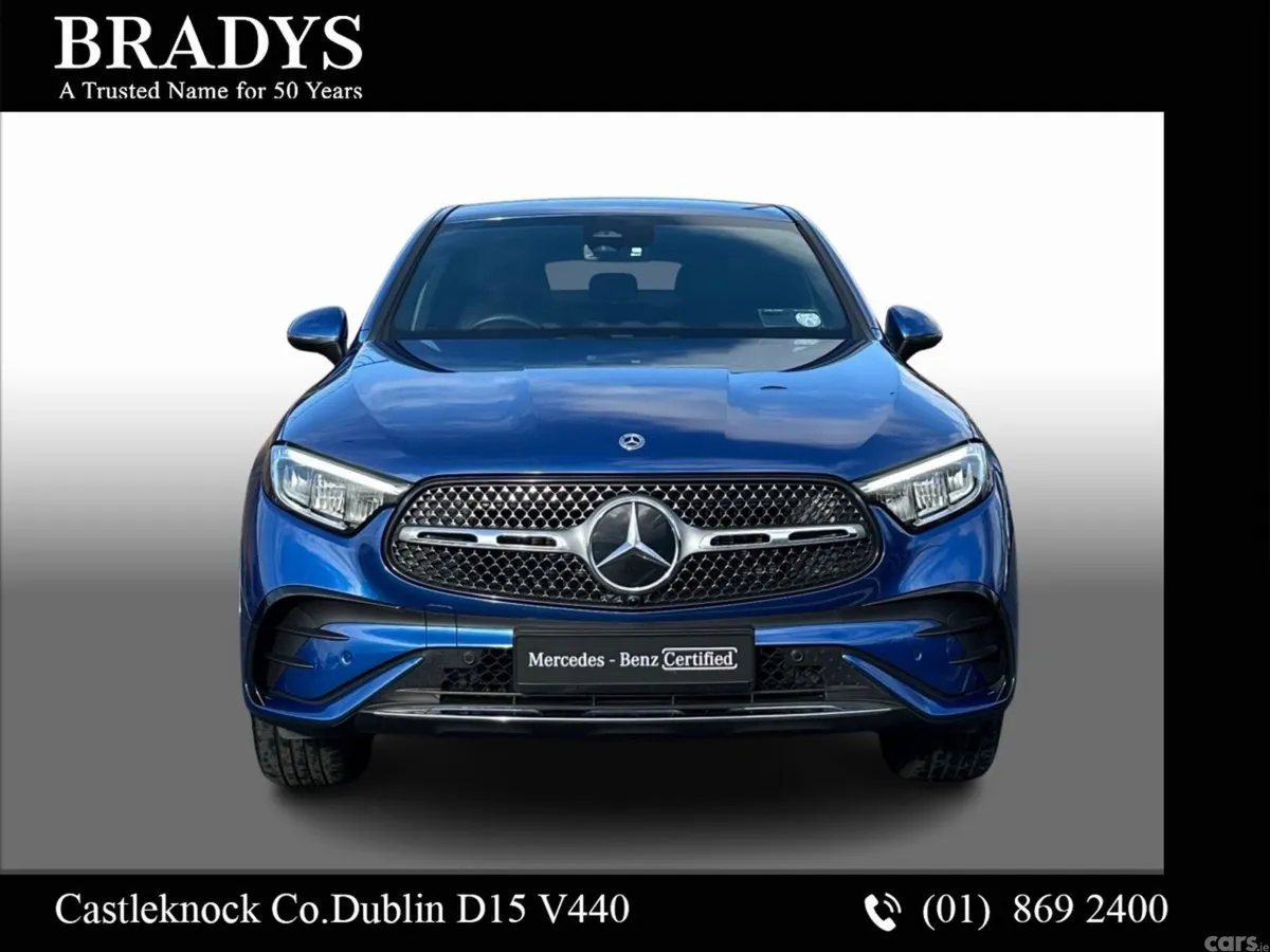 Mercedes-Benz GLC SUV, Petrol Plug-in Hybrid, 2025, Blue