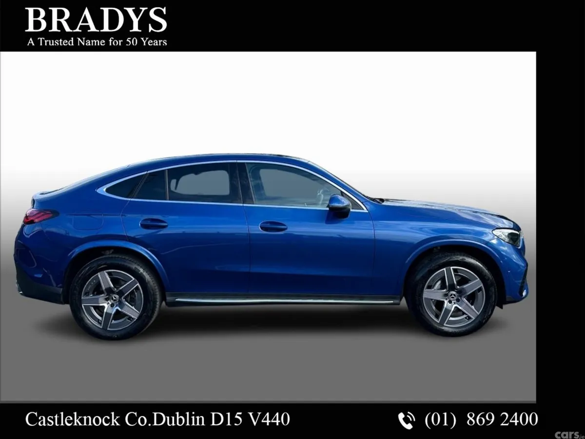 Mercedes-Benz GLC SUV, Petrol Plug-in Hybrid, 2025, Blue