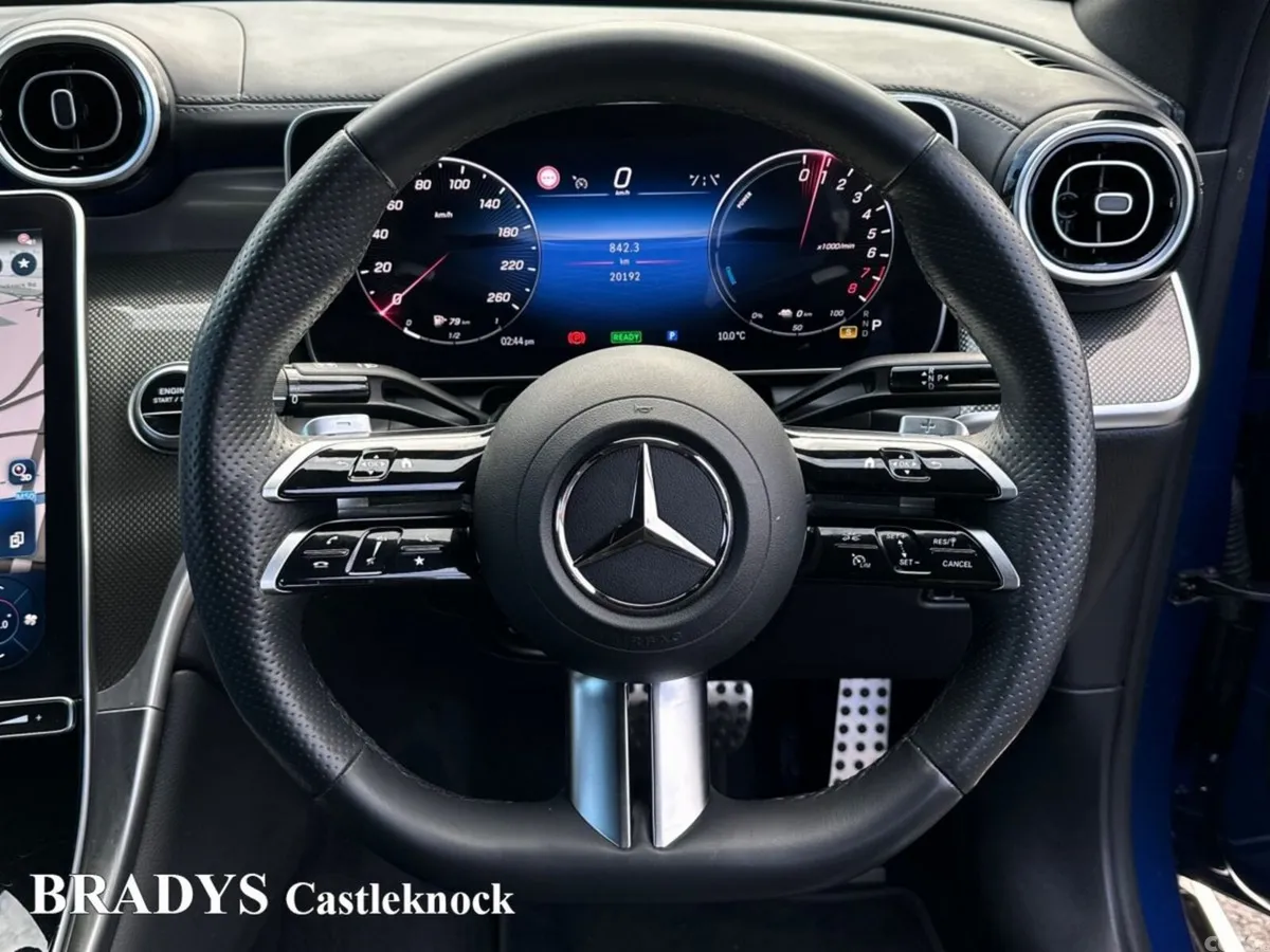 Mercedes-Benz GLC SUV, Petrol Plug-in Hybrid, 2025, Blue