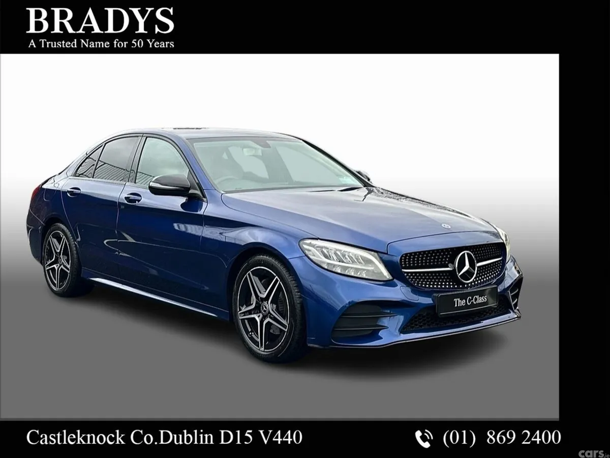 Mercedes-Benz C-Class Saloon, Petrol, 2020, Blue