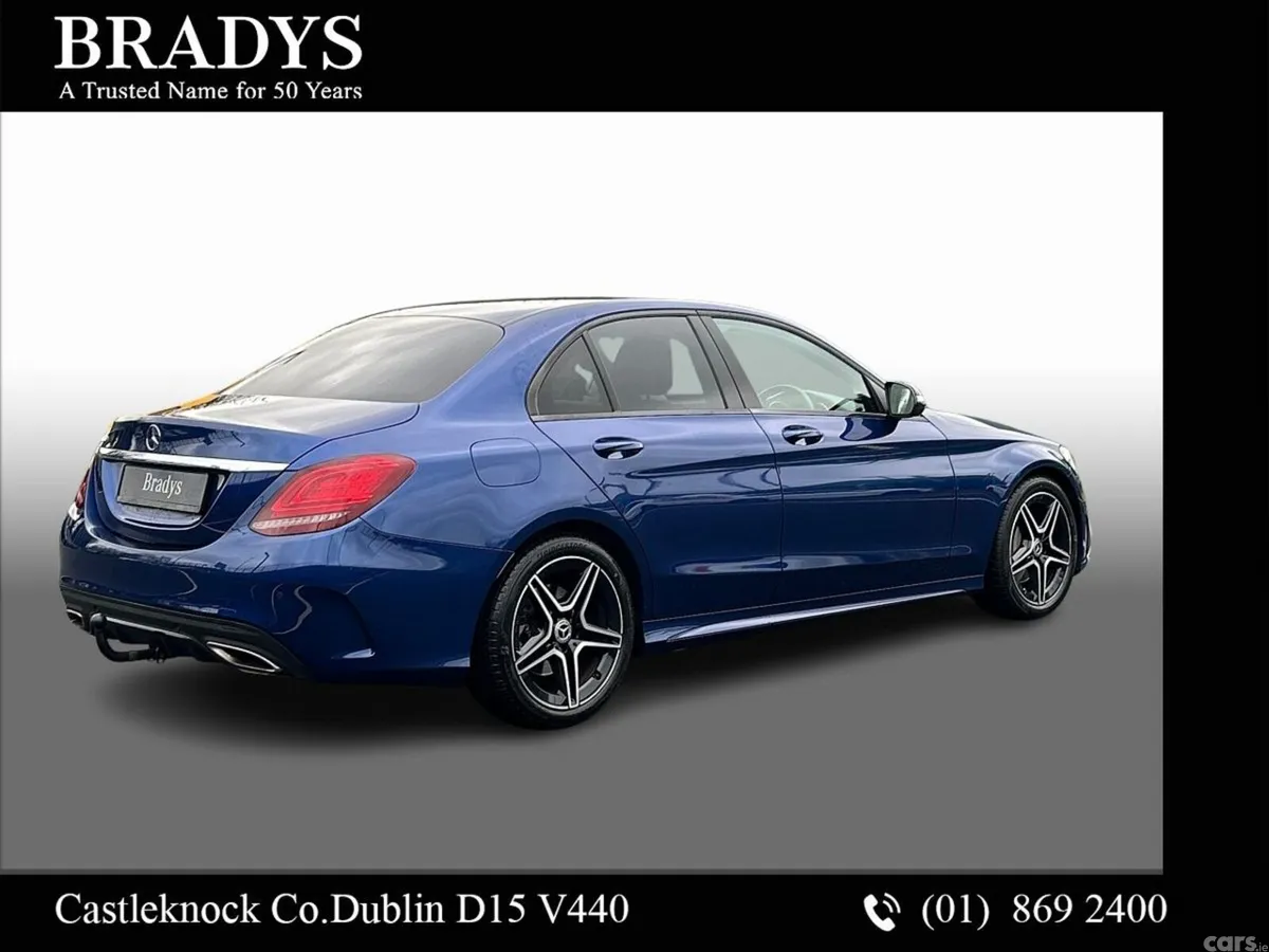Mercedes-Benz C-Class Saloon, Petrol, 2020, Blue