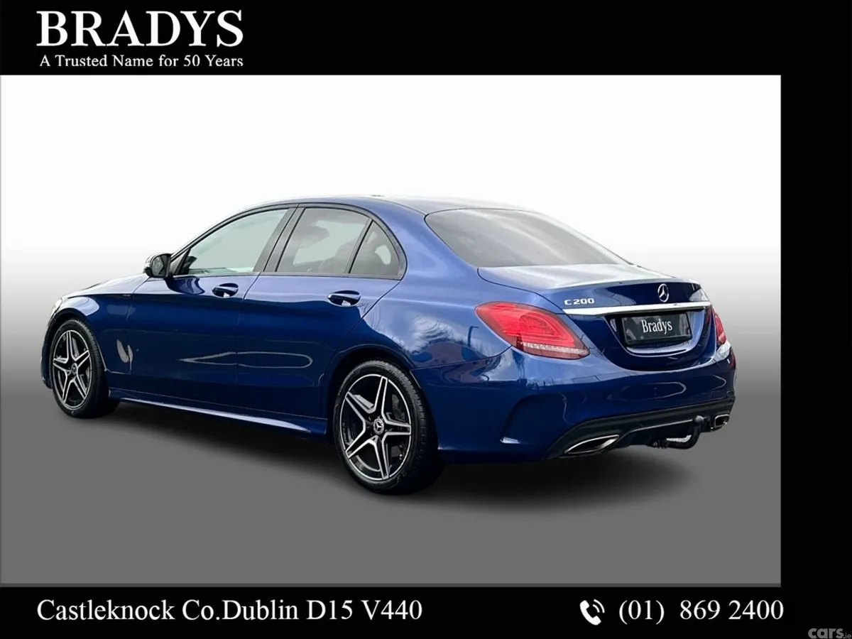 Mercedes-Benz C-Class Saloon, Petrol, 2020, Blue