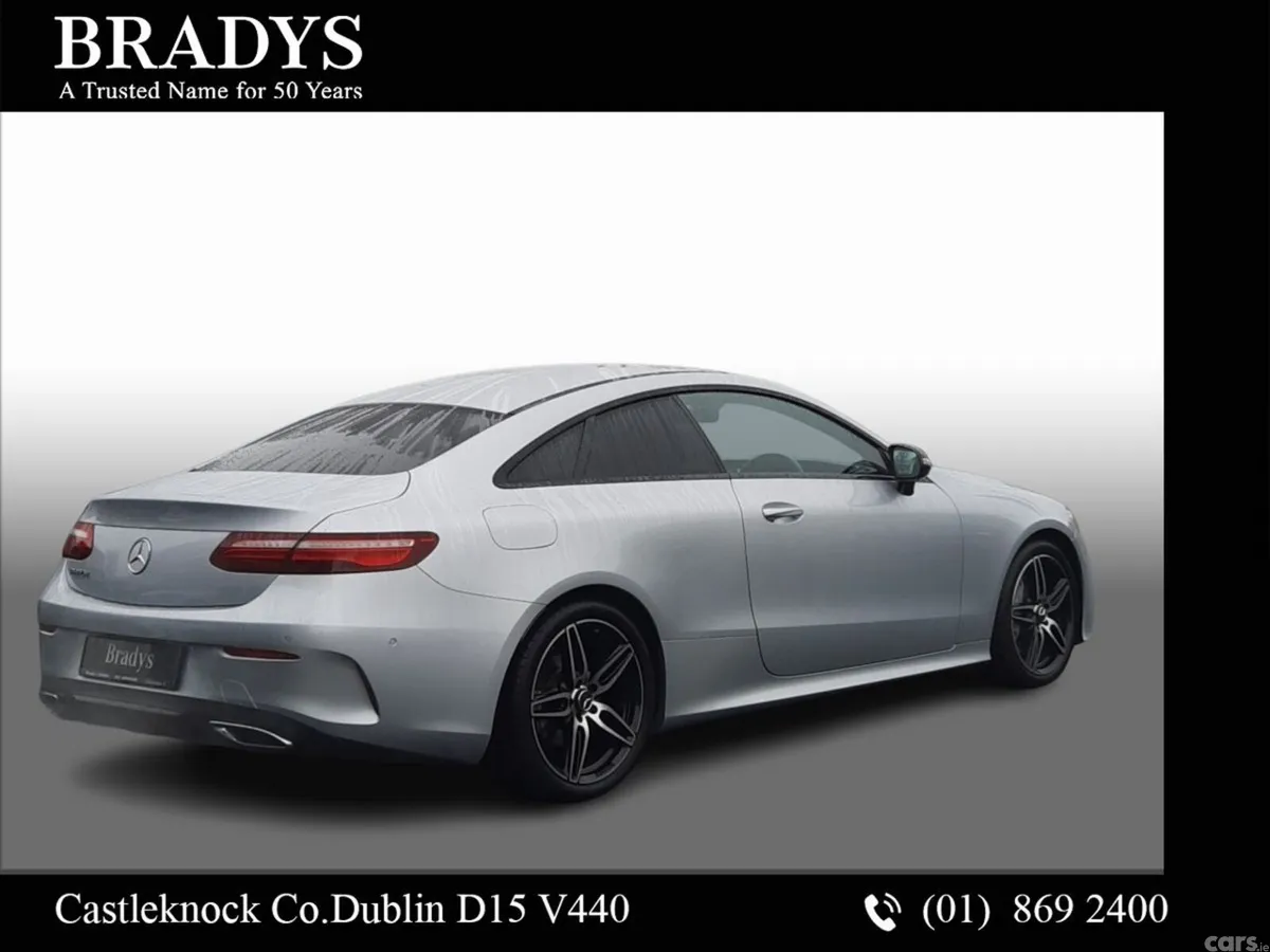 Mercedes-Benz E-Class Coupe, Diesel, 2019, Silver