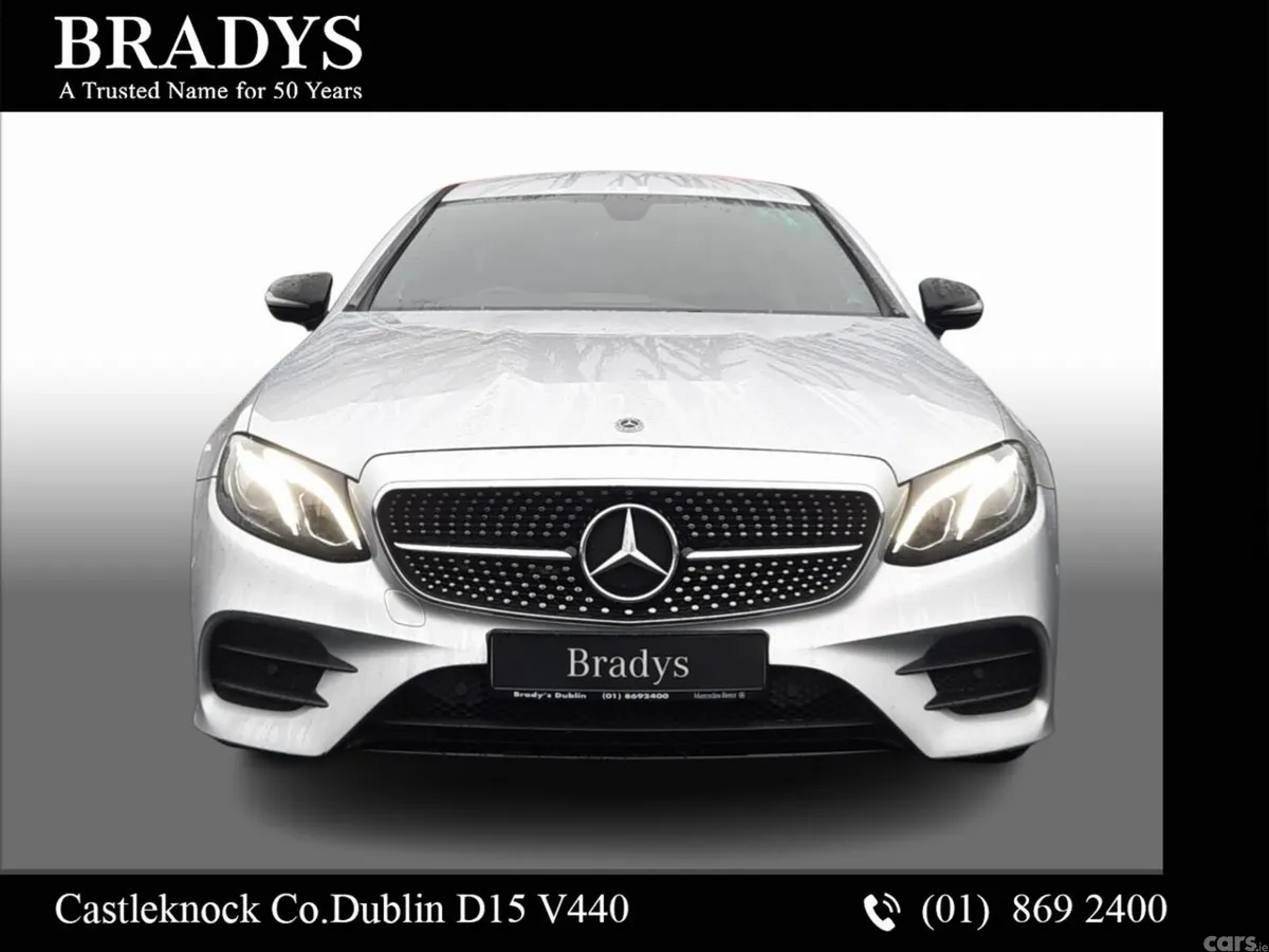 Mercedes-Benz E-Class Coupe, Diesel, 2019, Silver