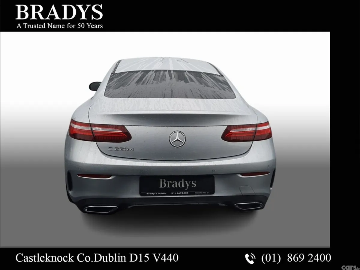 Mercedes-Benz E-Class Coupe, Diesel, 2019, Silver