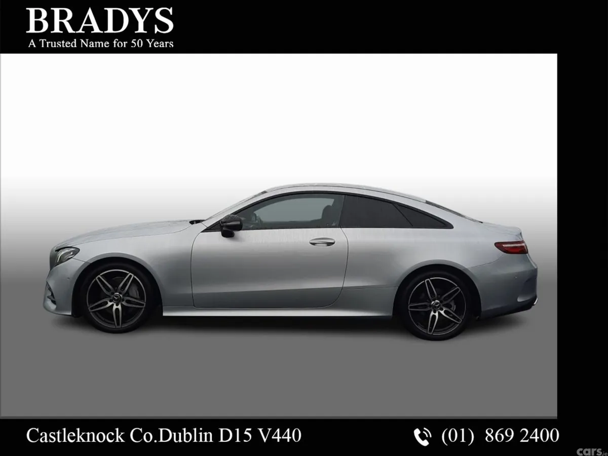 Mercedes-Benz E-Class Coupe, Diesel, 2019, Silver