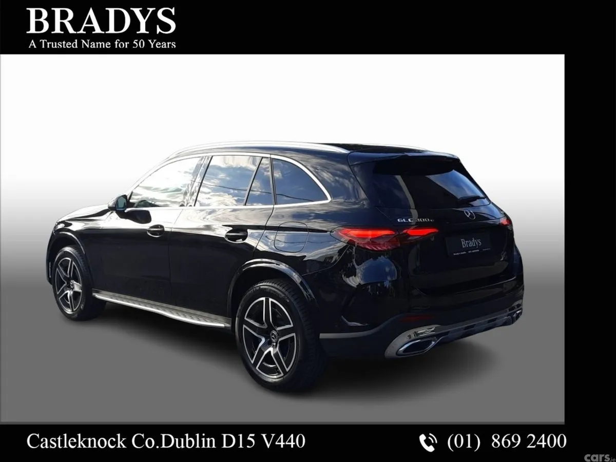 Mercedes-Benz GLC SUV, Petrol Plug-in Hybrid, 2024, Black