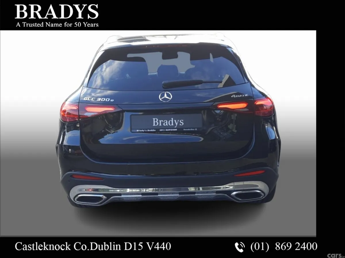 Mercedes-Benz GLC SUV, Petrol Plug-in Hybrid, 2024, Black