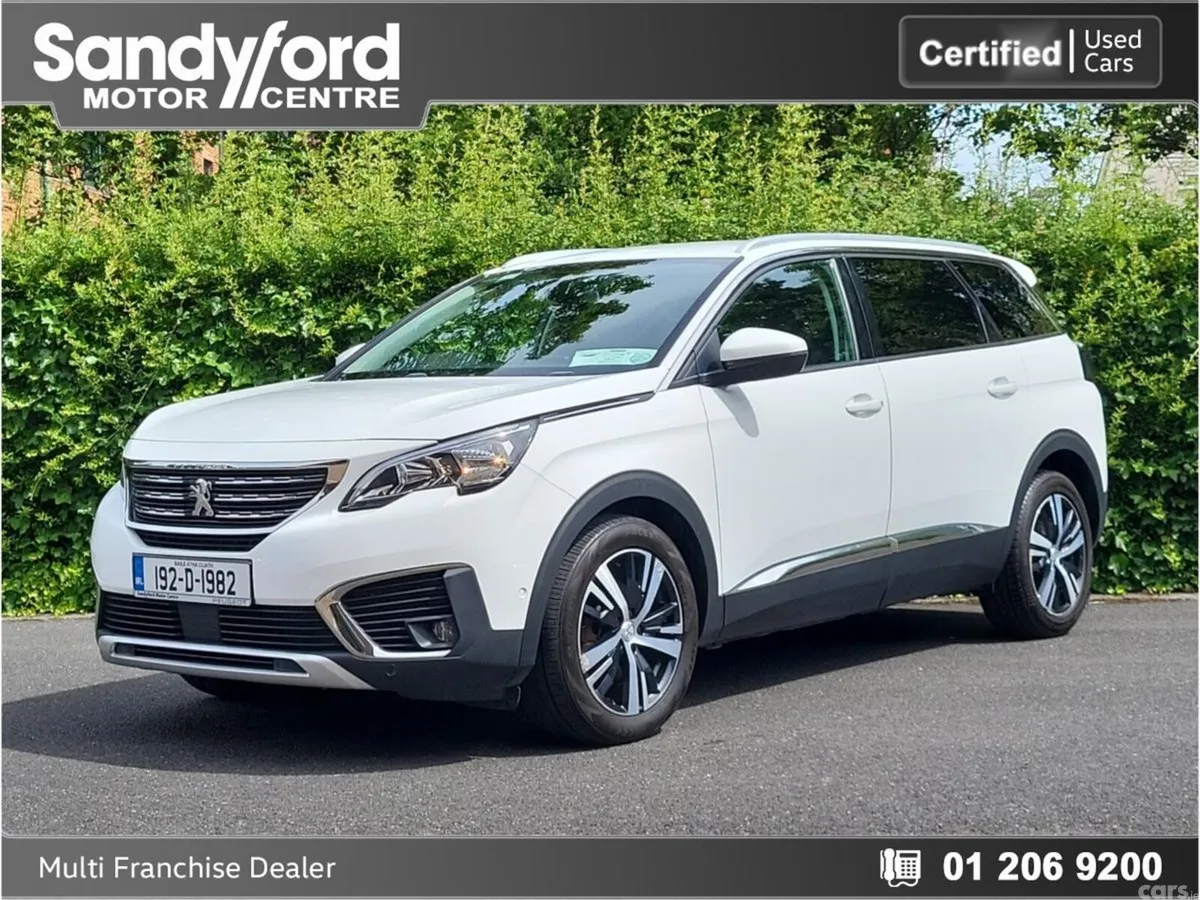 Peugeot 5008 SUV, Diesel, 2019, White