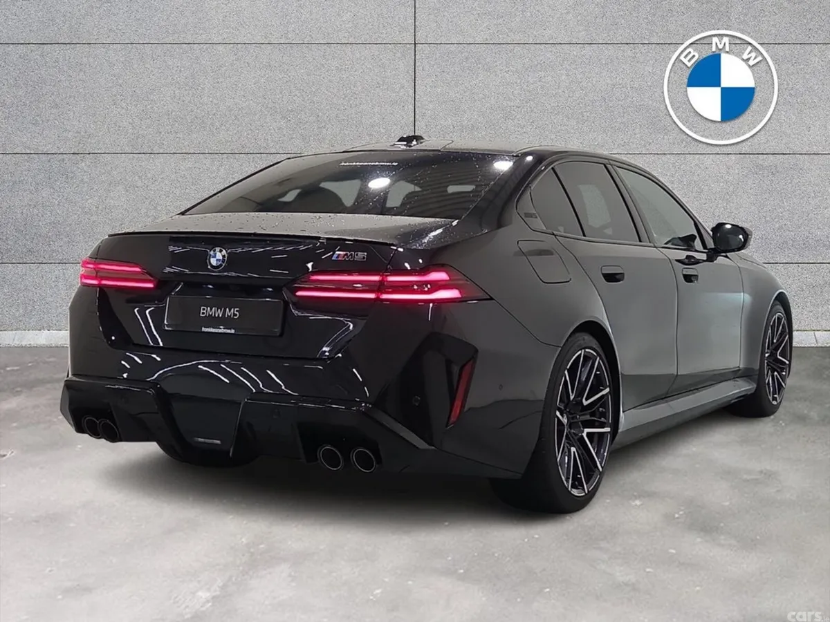 BMW M5 Saloon, Petrol Plug-in Hybrid, 2026, Black