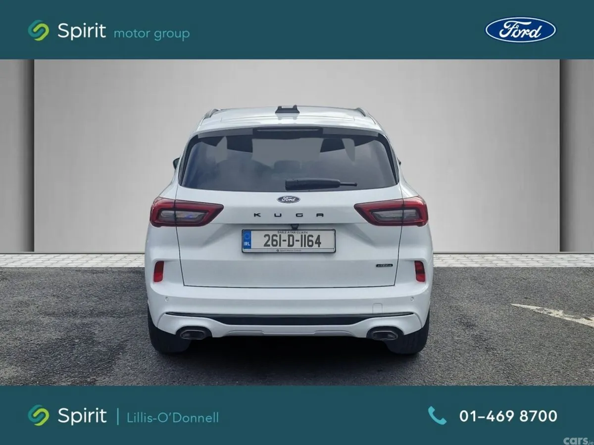Ford Kuga SUV, Petrol Plug-in Hybrid, 2026, White