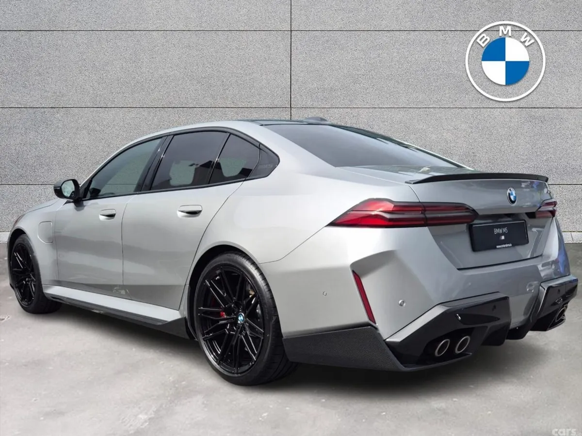 BMW M5 Saloon, Petrol Hybrid, 2026, Silver