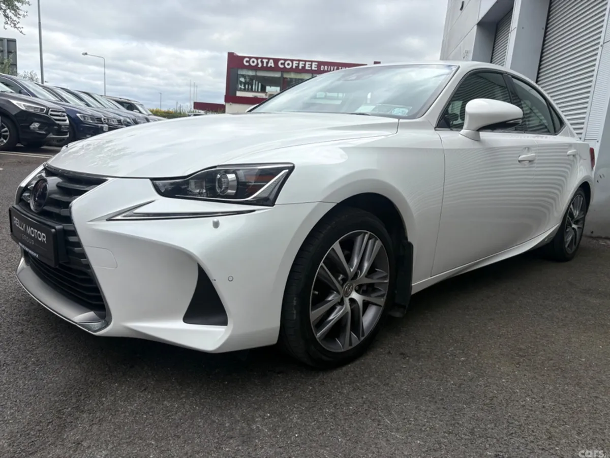 Lexus IS Saloon, Petrol Hybrid, 2018, White