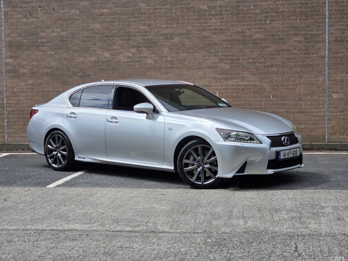 Lexus GS Saloon, Petrol Hybrid, 2014, Silver